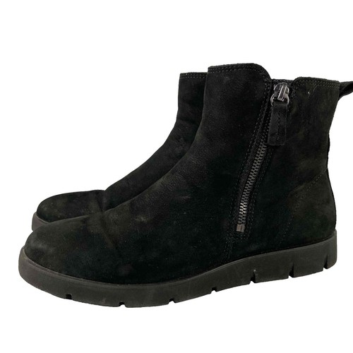 Ecco Dress Classic 15 Womens Size 7-7.5 Chelsea Boots Black Leather | eBay