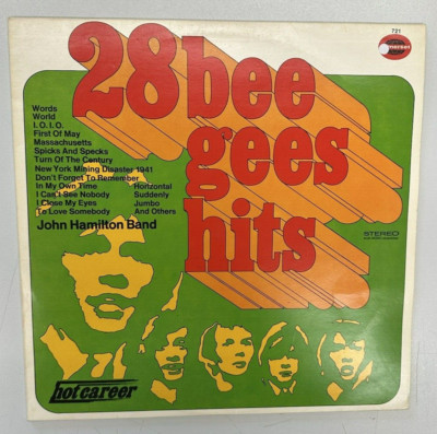 LP - John Hamilton Band   28 Bee Gees Hits