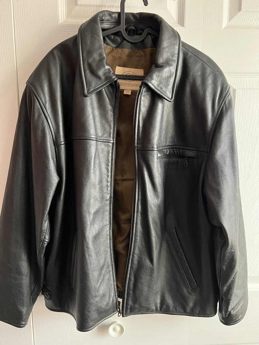 Georgetown leather design jacket sale
