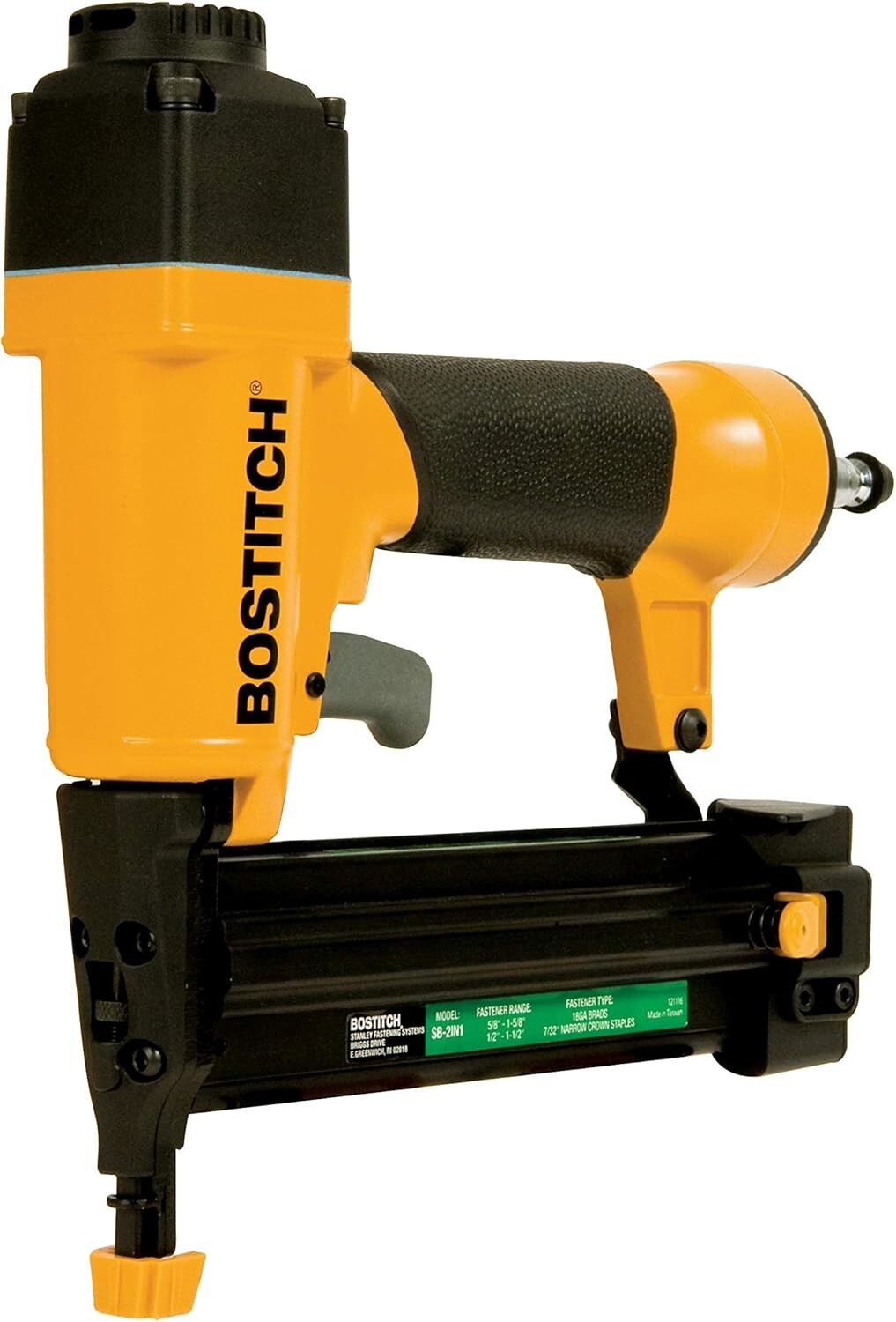 Bostitch SB-2IN1-E Air Combi 18G Nailer/Stapler (15-40mm)