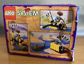 Lego Pirates 6234 Renegade's Raft Complete Instruction Box Poster Box Pirates