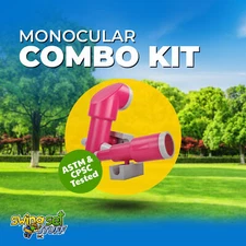 SWING SET STUFF INC MONOCULAR COMBO KIT (PINK) playground fort children toy 0299