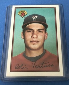 Robin Ventura 1989 Bowman Baseball Card 65 Rookie Card eBay