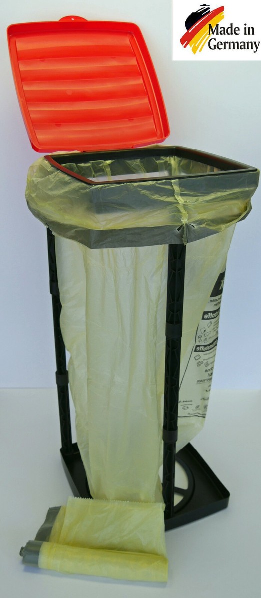 MucHome Müllsackständer Mit Deckel - Für 60 Liter Säcke Im Haushalt