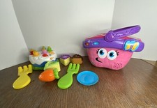 LeapFrog Shapes and Sharing Picnic Basket  Birthday Cake Play Toy for Toddlers