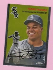 2023 Topps Chrome Platinum Frank Thomas #451 Chicago White Sox