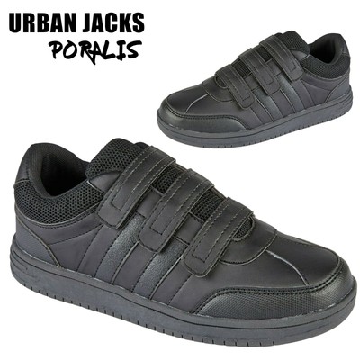 black size 4 trainers