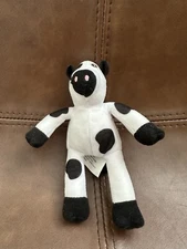 Chick-fil-A Eat Mor Chikin Cow Promo Advertising Plush Stuffed Animal 6" Toy