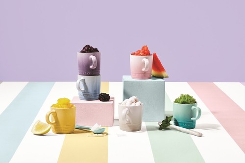 Le Creuset Sorbet Collection Multicolor Coffee Mugs, 12 oz (Set of 6) - NEW - Picture 4 of 9