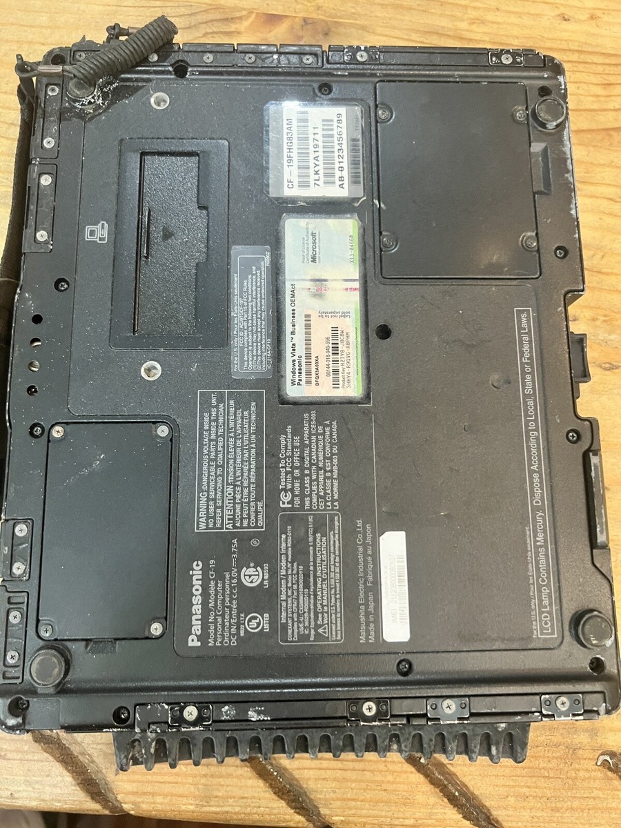 panasonic cf-19 toughbook *for Parts | eBay
