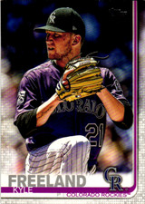 Kyle Freeland 2019 Topps Series 2 Baseball MLB Base Card #647 Colorado Rockies