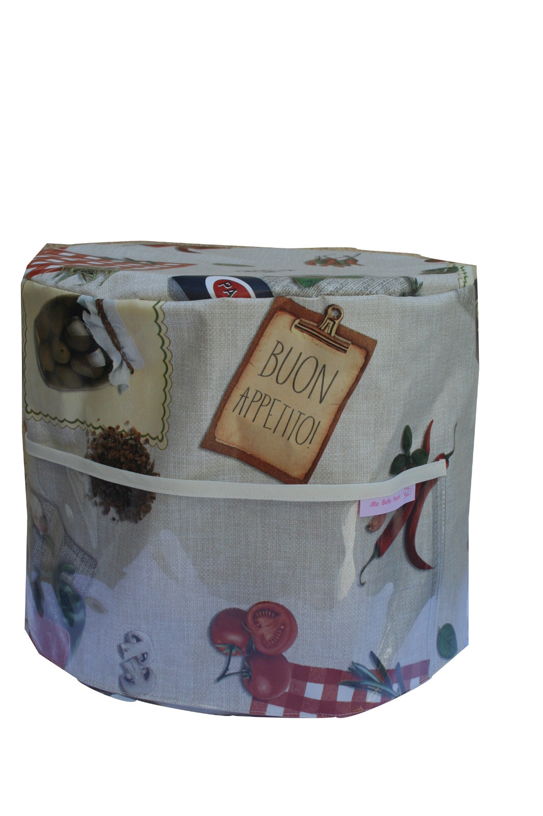Housse de protection pour Cookeo noire en tissu imperméable de 6L