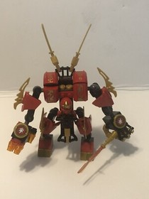 LEGO NINJAGO: Kai's Fire Mech (70500), Missing 1 Sticker And No Box