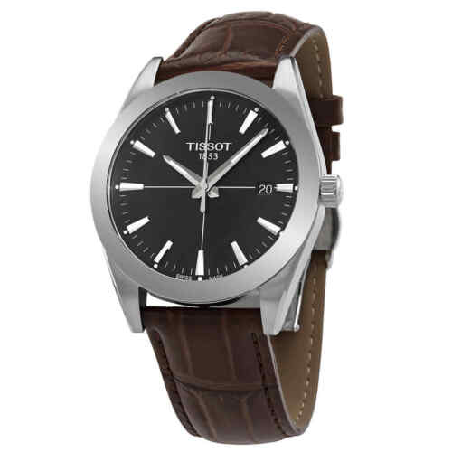 Tissot Gentleman Quartz Black Dial Men's Watch T127.410.16.051.01