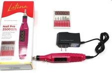 Latina Nail Pro 3500 Electric Nail File Nail Care Include Power Cord Drill 1 Pc