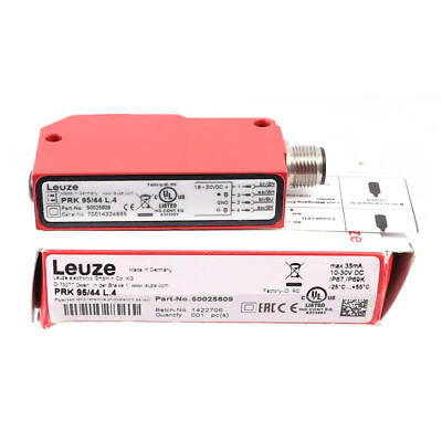 New In Box Leuze PRK 95/44 L.4 50025609 Photoelectric Sensor Switch