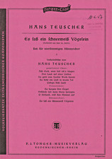Hans Teuscher ~ Siedziało śnieżnobiałe ptaki ~ na chór męski