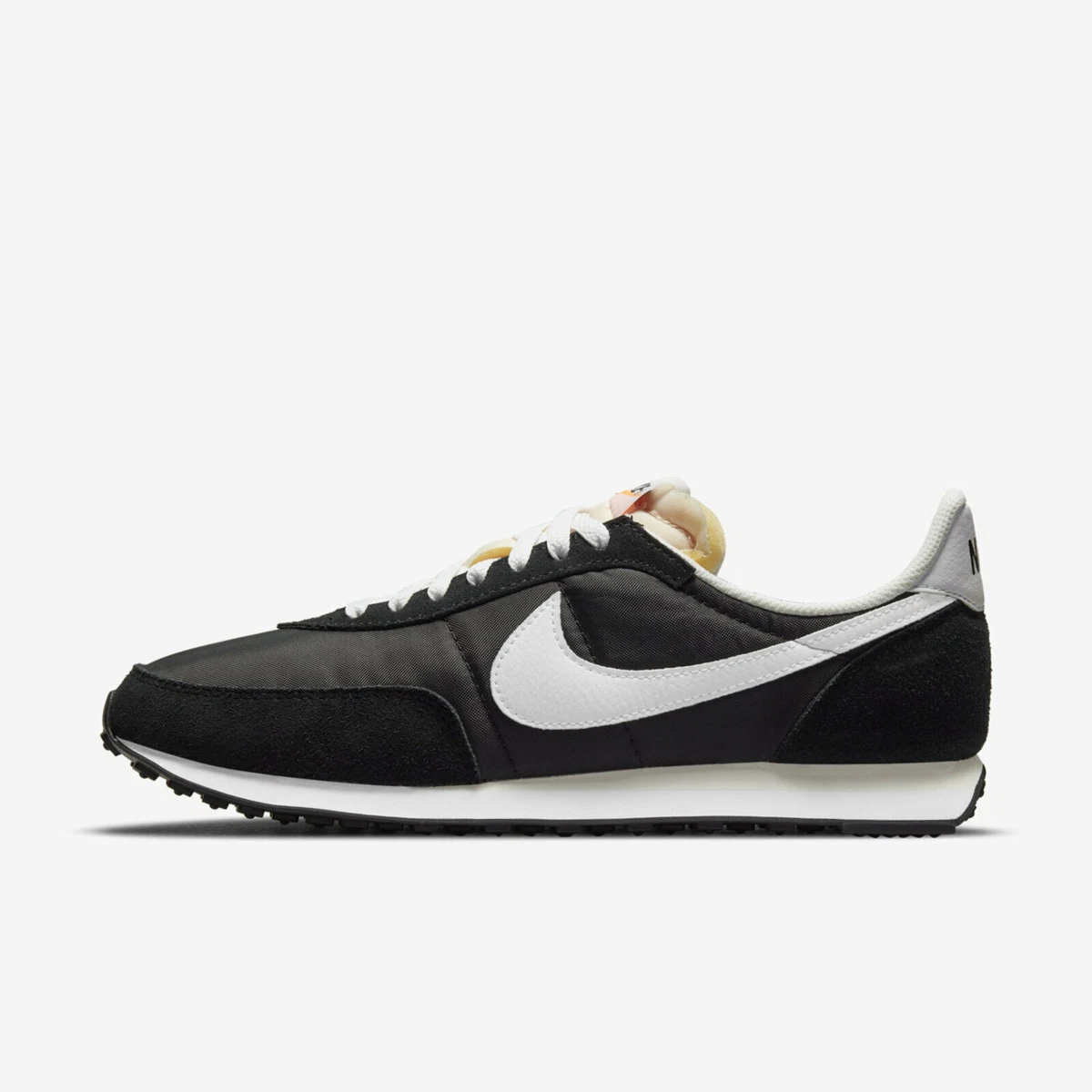 Nike Waffle Trainer 2 DH1349 001 Men Casual Shoes Black White Sail