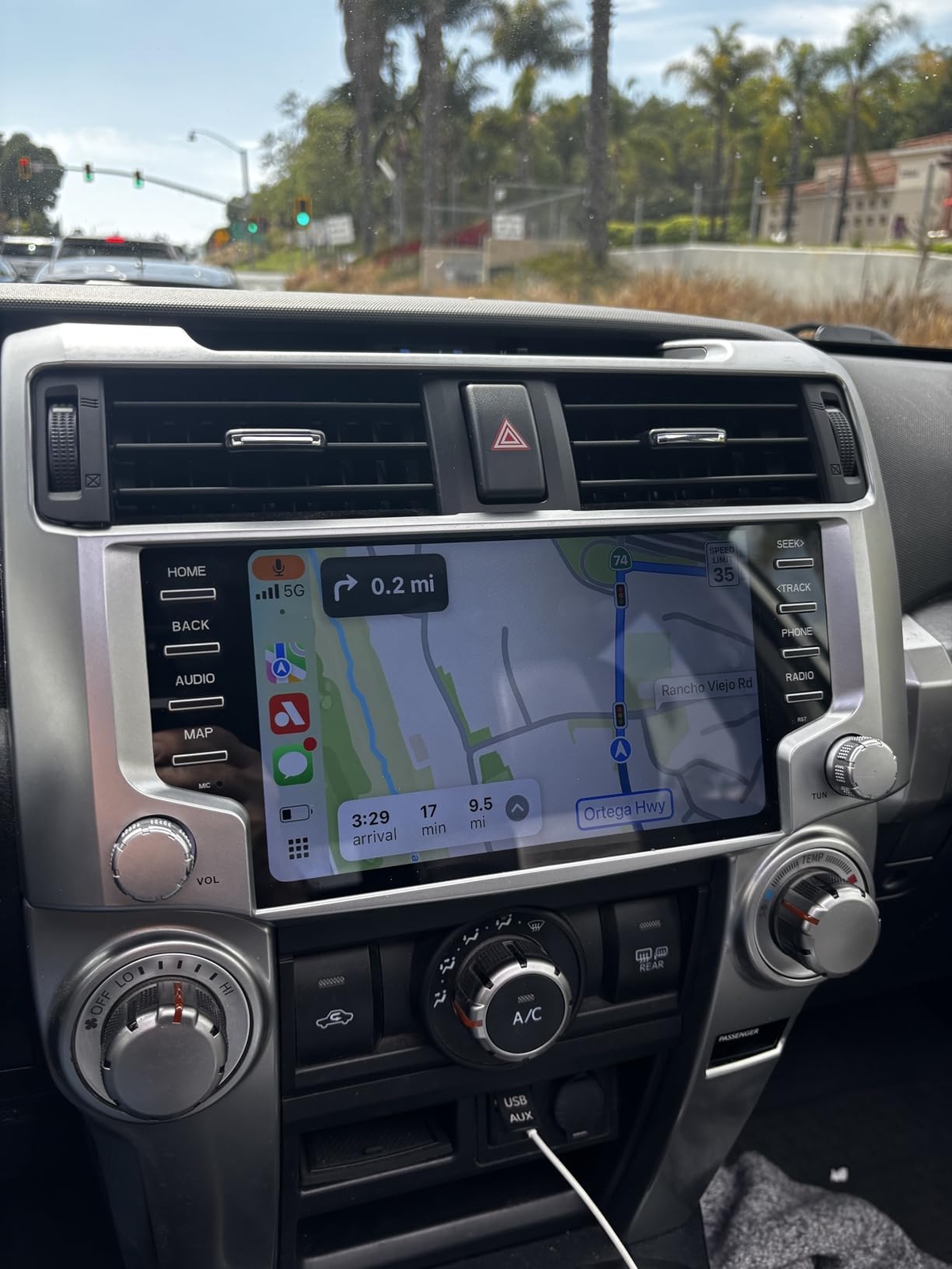 For Toyota 4Runner 2010-2021 Carplay Android 13 WiFi Car Stereo Radio GPS Navi