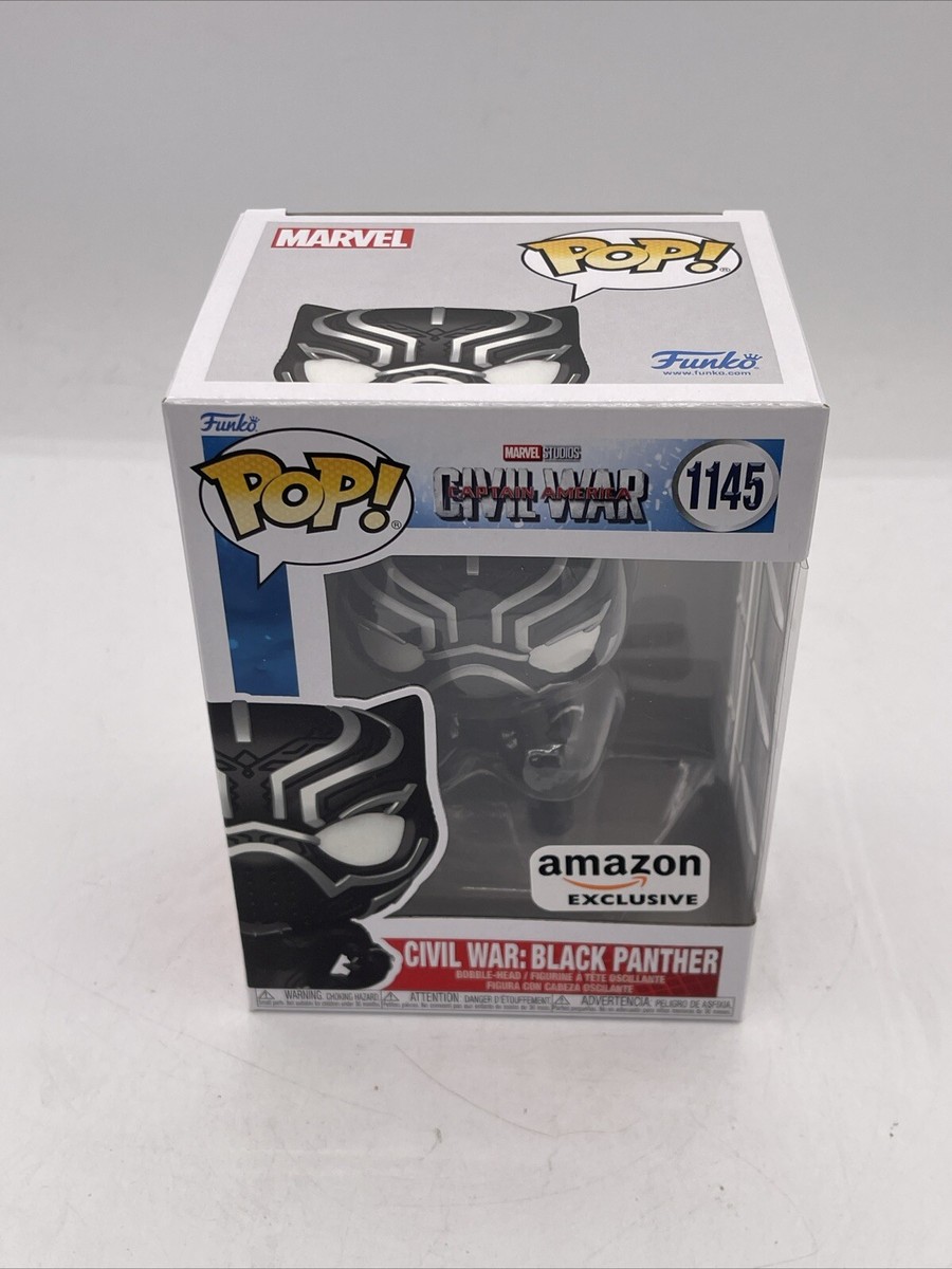 Funko Pop! Civile War Black Panther # 1145 Amazon Exclusive