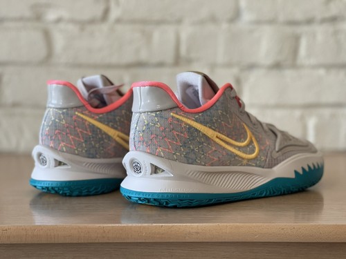 Nike Kyrie Low 4 N7 Basketball Shoes Desert Sand Citron CW3985-005 New Men 10.5 - Picture 10 of 10