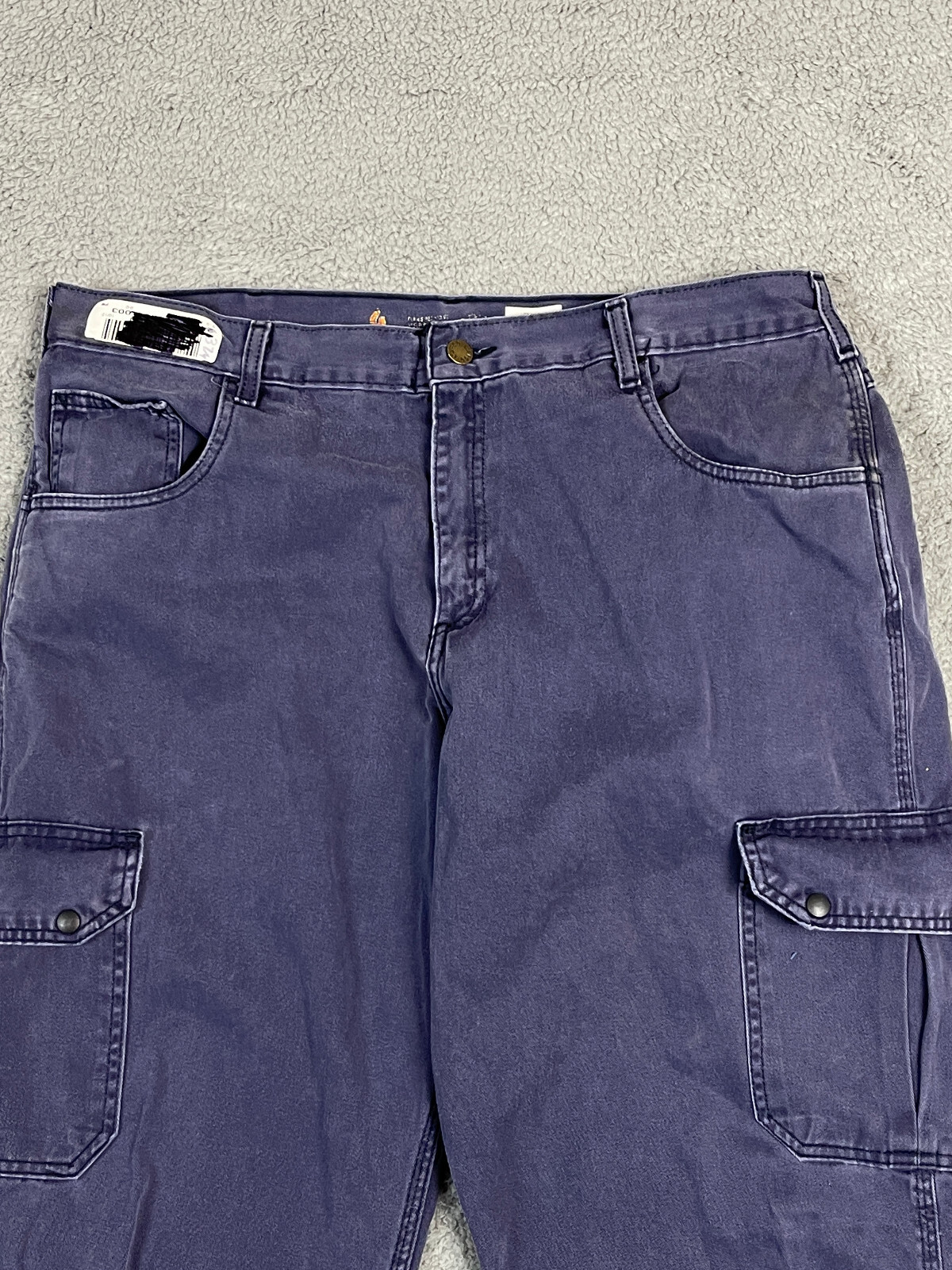 Lapco FR Cargo Pants 38x36 Flame Resistant CAT 2 NFPA 2112 Blue