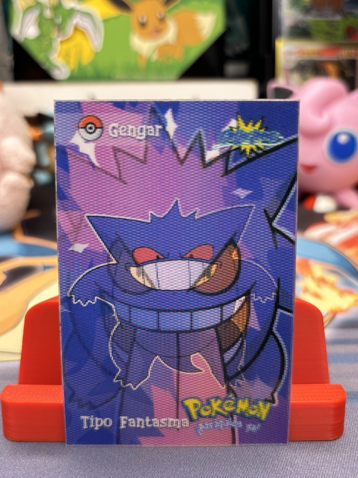 3D Pokemon Kanto Gengar EC #94 2024 Peru Edition Lenticular TCG NM