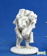 TOWNSFOLK: OSWALD THE OVERLADEN Reaper Miniatures Dark Heaven Bones REM77141 D D