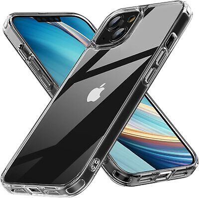 Buy For IPhone 14 13 12 11 Pro Max Mini X Xs XR 7 8 6 Plus SE Clear Shockproof Case