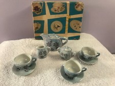 Vintage Japan Lusterware child's tea service for 3 in box MAX4084