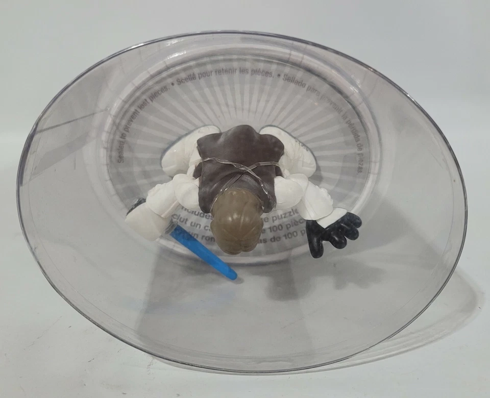 Rompecabezas de 100 piezas Star Wars Clone Wars Galactic Super Heroes con juguete Obi Wan Kenobi Foto 3 de 4