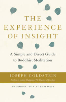 The Experience of Insight: A Simple and Direct Guide to Buddhist Med - GOOD