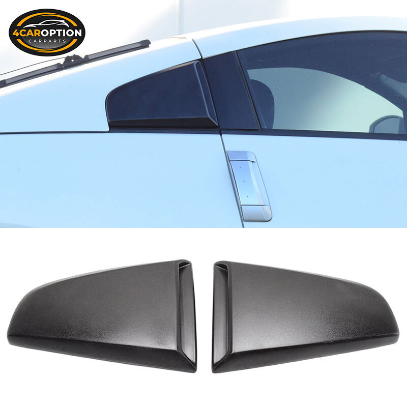 Fits 03-08 Nissan 350Z PU Rear Quarter Side Window Louvers Scoops