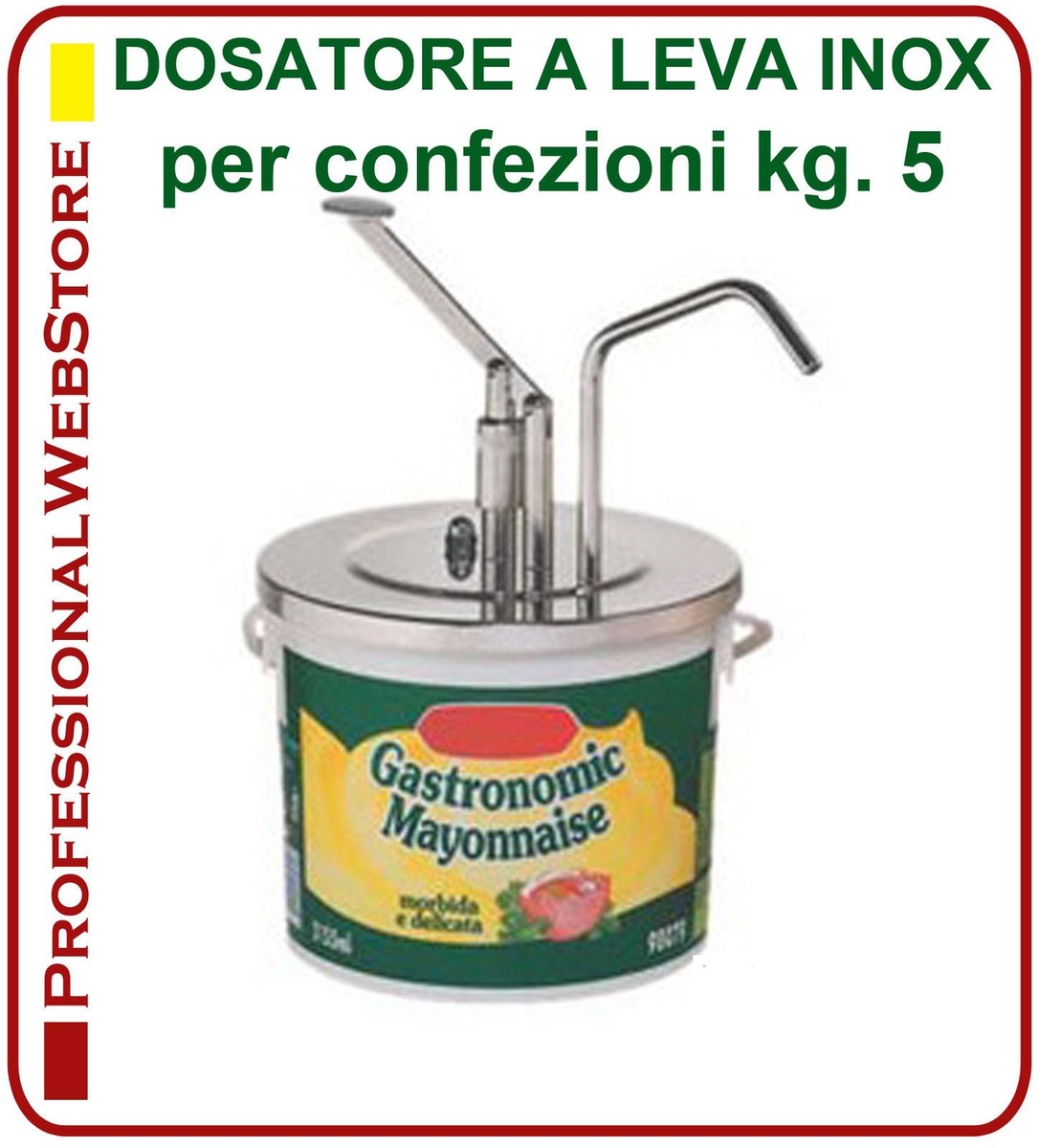 COPERCHIO EROGATORE POMPA acciaio inox bottiglia di vetro copertura