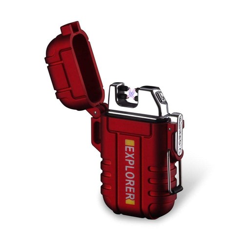 Dual Arc Plasma Electric USB Rechargeable Flameless Lighter Waterproof Windproof - Picture 17 of 23