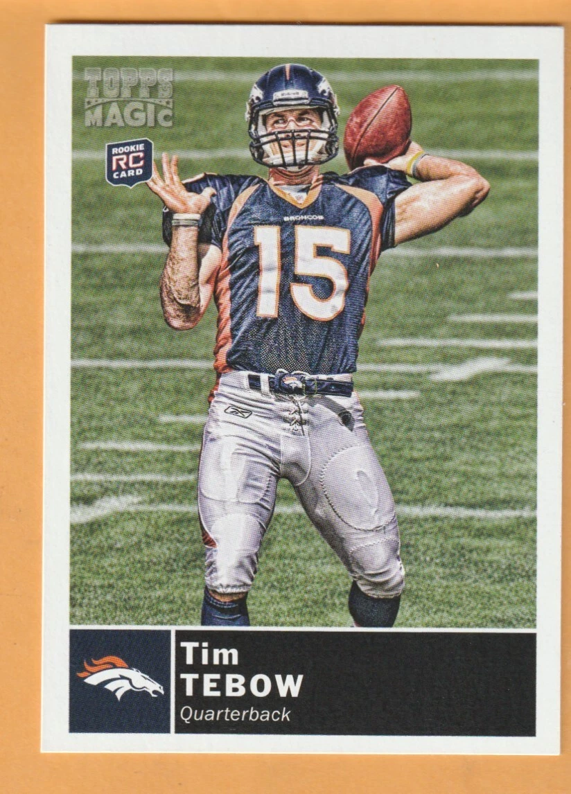 Tim Tebow trading card