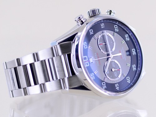TAG Heuer Uhr Carrera Chronograph Flyback black Calibre 36 El Primero Steel Glas - 第 23/23 張圖片