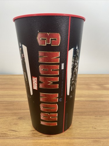 2013 Movie Promo Cup Iron Man 3 Marvel SuperHero Action Sci-fi Comics Tony Stark - Picture 3 of 8