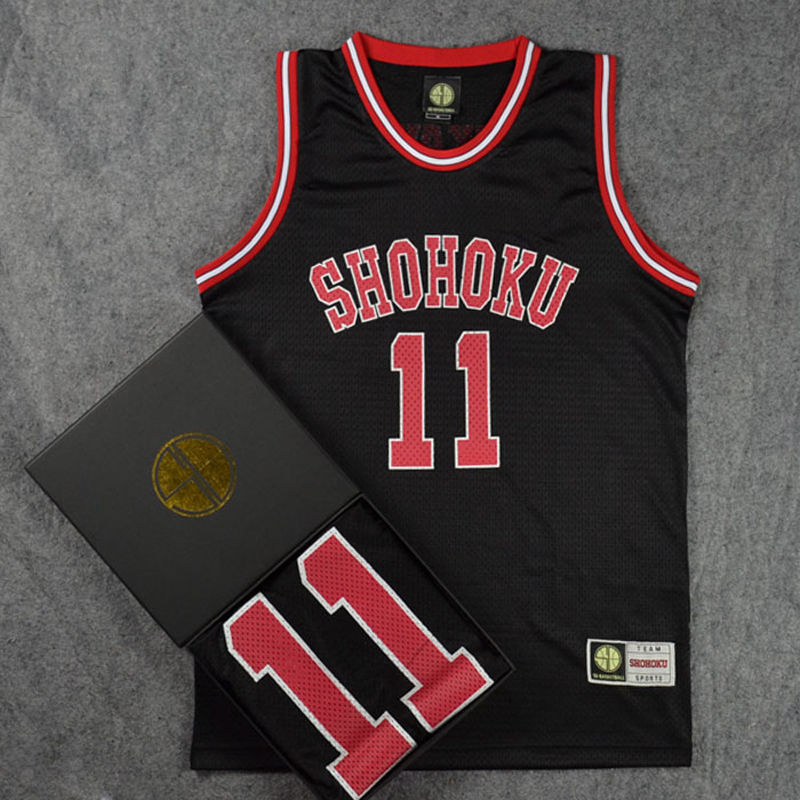 SHOHOKU バスケットボール ユニフォーム 11 美品】SLAM DUNK スラムダンク 湘北ユニフォーム 流川 11番