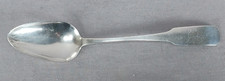 Isaac Hutton Albany New York JVP Monogram Coin Silver Spoon C.1796-1817