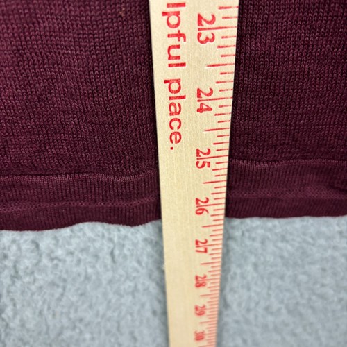 Club Monaco Marino Wool Sweater Medium Italian Yarn Gray Long Sleeve Crew Neck - Picture 8 of 18