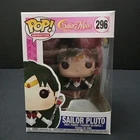 Funko Pop! Sailor Moon #296 Sailor Pluto Vinyl Figure Vaulted W/ POP Protector
