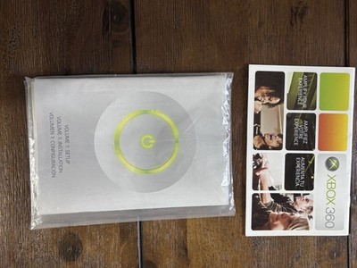Xbox 360 Sealed Volume 1 And 2 Instructions And Warranty And Products