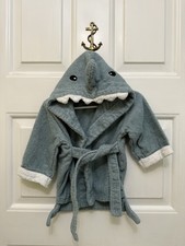 Carters Baby Robe Bath Shark