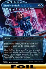 1x - Frantic Search - FOIL BORDERLESS #632 - ...