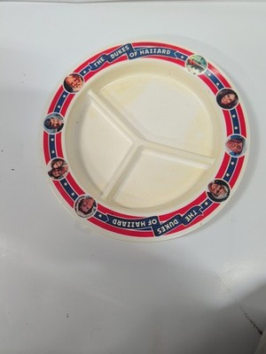Dukes of Hazzard Plate. General Lee Warner Brothers Deka 1981