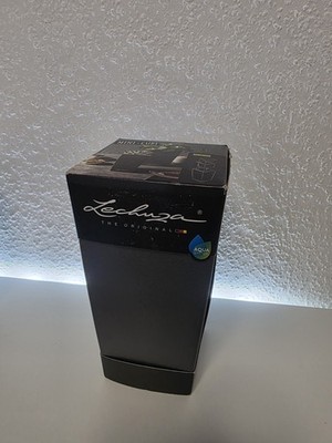 LECHUZA  Pflanzgefäße MINI-CUBI Anthrazit metallic All-in-One