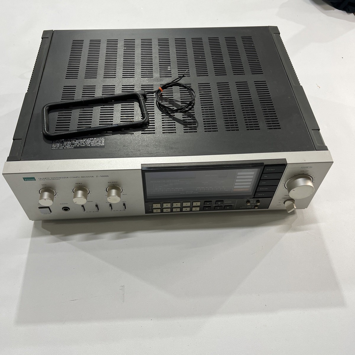 Vintage Sansui Z-5000X AM-FM Compu Stereo Receiver Radio Works