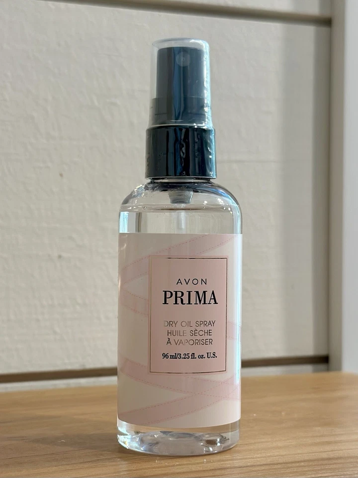 Avon Prima Perfume Aceite Seco Spray Corporal 3.25oz - NUEVO Sellado Foto 2 de 2