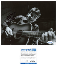 Jack Wharff Band Lead Singer Signed 8x10 Photo ACOA